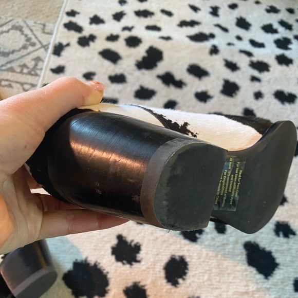 *sold* Jeffrey Campbell cowhide dagget boot - Picture 4 of 6